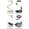 Aluminum Alloy Decompression Hypnosis Rotary Gyro Fingertip Kinetic Levitating Spinner RGB Ball Lamp with Wireless Phone Charger